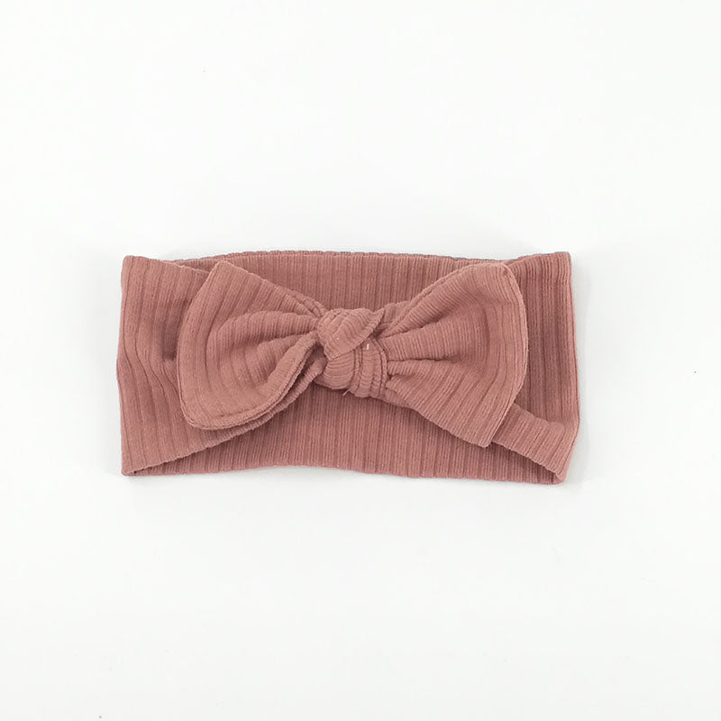 Ribbed Bow-Terracotta