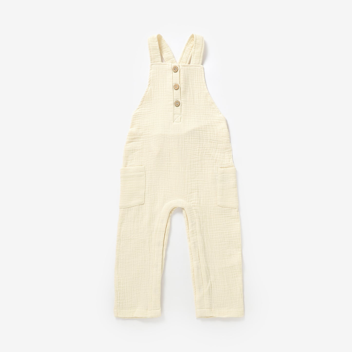 The Darcy Overalls- Cream